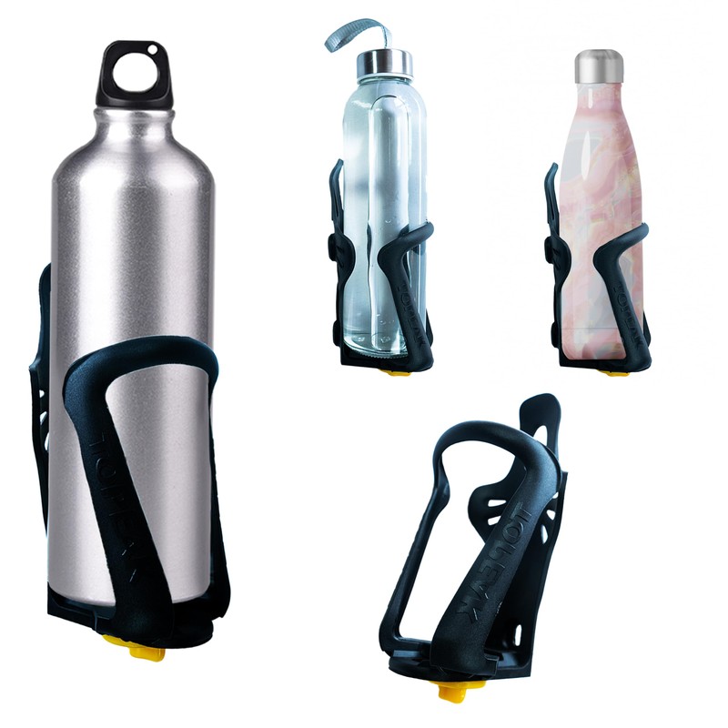Bike Bottle Holder - Strong Plastic Material Bicycle Bottle Cage