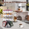 Eastsign Coffee Pod Holder for Keurig & Tea Bag Organizer,