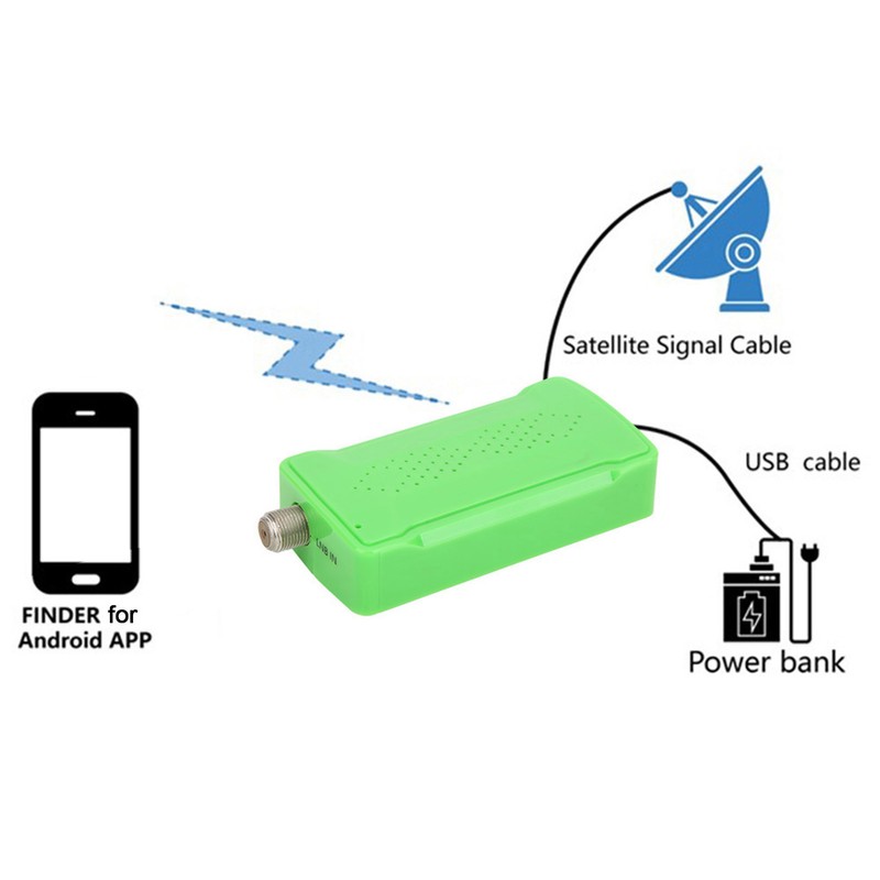 GTMEDIA Satellite Finder for Bluetooth Support for Android for IOS
