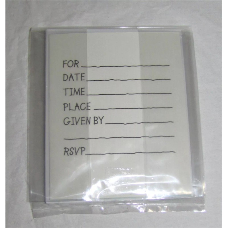 Creative Expressions Puddles Baby Shower Invitations #897357, 8/pk, Repackaged