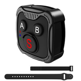 Bluetooth Remote Control for GoPro Hero 13/12/11/10/9/MAX, Insta360 X5/X4/X3/Ace Pro/Ace Pro 2/Go 3S, DJI Osmo 360/Act 6/Act 5 Pro/Act 4, & Smartphones – Waterproof Wireless Camera Remote