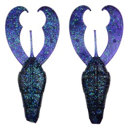 Spro Scent Series Insta Claw Soft Baits for Bass Fishing and Zander Fishing 8 cm 4.9 g Colour: Blueberry