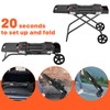 Outdoor Grill Stand for Weber Q1200, Q1000, Q2200, Q2400, Portable