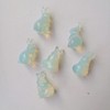 Manekieko Opalite Hand Carved Rabbit Statue, 1.5 Inch Crystals and