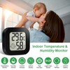 Ainiv Mini LCD Thermometer, Pack of 3 Digital Thermometer, Indoor