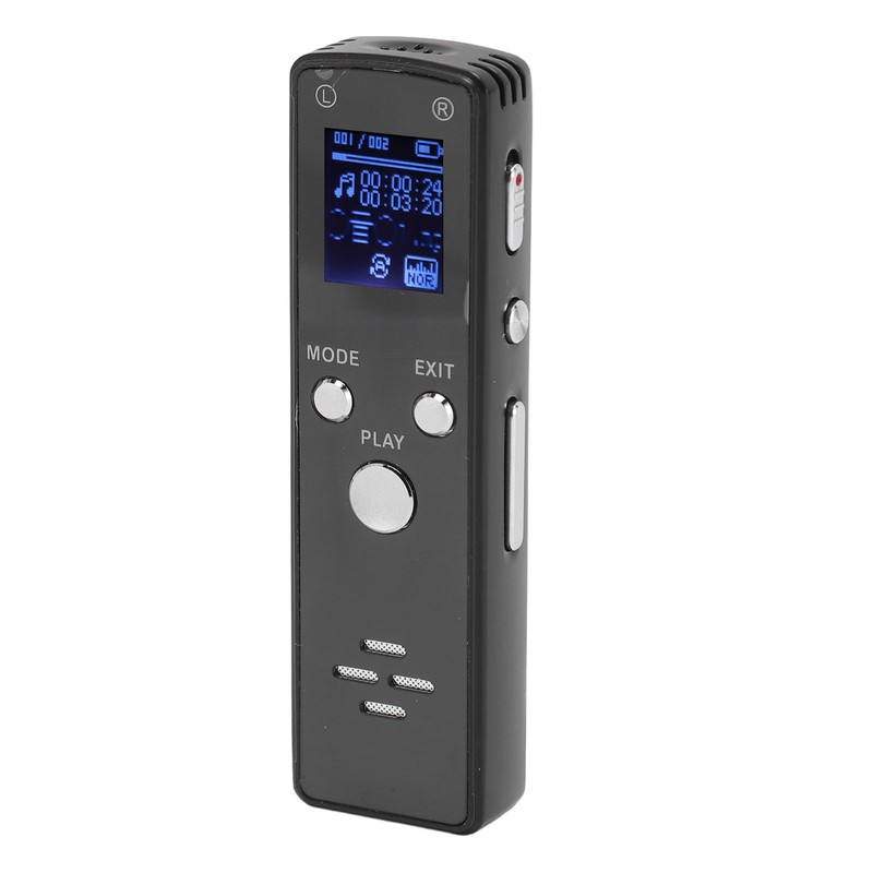 Digital Voice Recorder Noise Reduction 220mAh MP3 Player Recorder Portable
