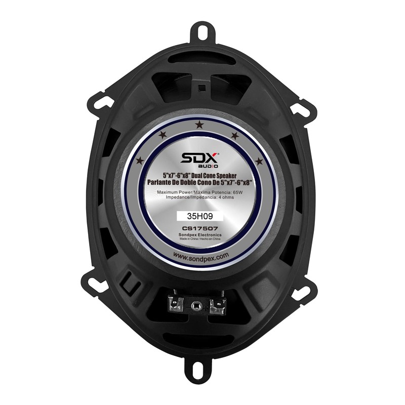 Sondpex CS17507: 5" X7” - 6"X8" Dual Cone Speaker