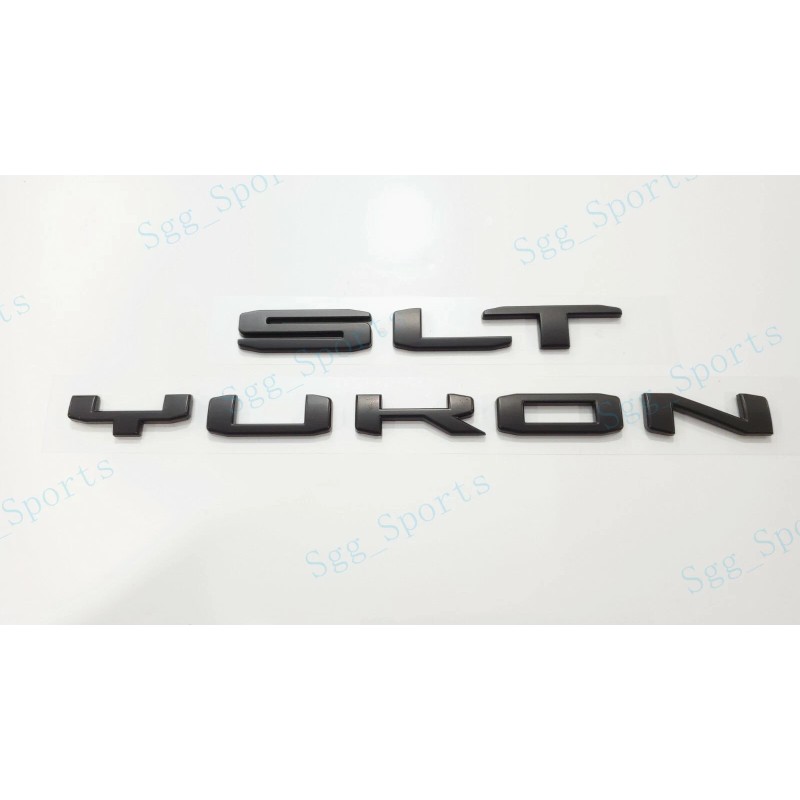 GMC 2PCS GMC 2021-2023 Yukon Yukon XL Rear Tailgate Matte