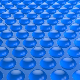 BigXwell Solar Pool Cover, 12Mil 12x24 Foot Rectangle for In-Ground Pools, 1200 Series Blue Blanket(12x24 FT)