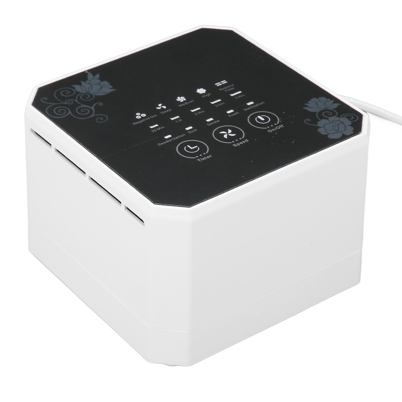 Small Air Purifier Multifunction Quiet Efficient Desk Mini Air Purifier