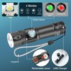 NAKCNM 2 Pack USB Rechargeable Flashlights Mini Handheld Pocket Super