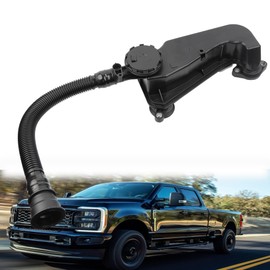 Dasbecan Oil Separator Assembly Compatible with 2023-2025 Ford F250 F350 F450 Super Duty 6.7L Powerstroke Diesel Engine PCV CCV Vent Valve Crankcase Replace# PC3Z-6A785-A PC3Q-6A785-AB PC3Z6A785A