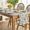 Leaves 210 GSM Summer Table Runner, Seasonal Spring Kitchen Dining