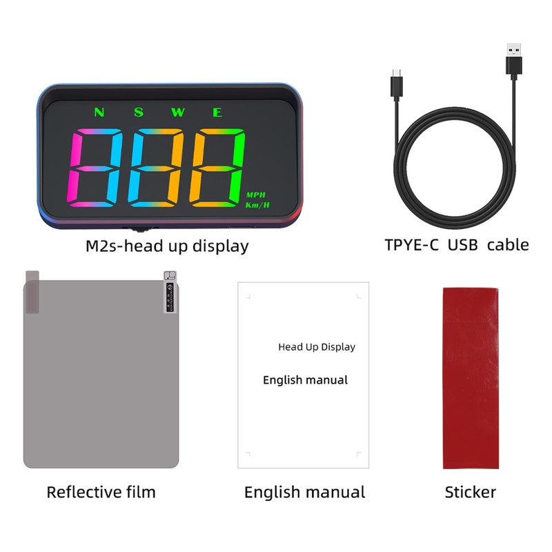 Car Head Up Display GPS with High Refresh Rate, Clear