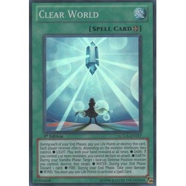 YU-GI-OH! - Clear World (LCGX-EN217) - Legendary Collection 2 - Unlimited Edition - Super Rare