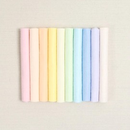 Benzie Design Wool Felt, 10 pcs 12"x18" in Pastel Rainbow Colors, 1 mm Thick, Soft & Pliable, Wool Blend Felt, Pixie Dust 12"x18"