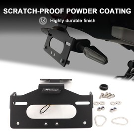 Xitomer Motorcycle Fender Eliminator Compatible with Tracer 9 GT 2021-2025 Tracer 9 & Tracer 9 GT PLUS 2023-2024 Tail Tidy License Plate Holder with License Plate Light