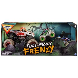 Monster Jam Full Moon Frenzy Diecast Car 3-Pack