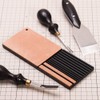 WUTA Leather Beveler Sharpen Sharpener Guide for Leather Cutter Head