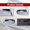 Front Half Mirror Cap Cover For Toyota Tundra Sequoia 2007-2021