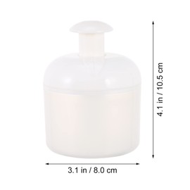 Healeved 1 Set Bubbler Face Wash Brush Facial Foam Maker Face Wash Headband Cleansing Cream Foaming Tool Face Wash Foaming Maker Manual Face Brush Face Wash Hairband Abs White