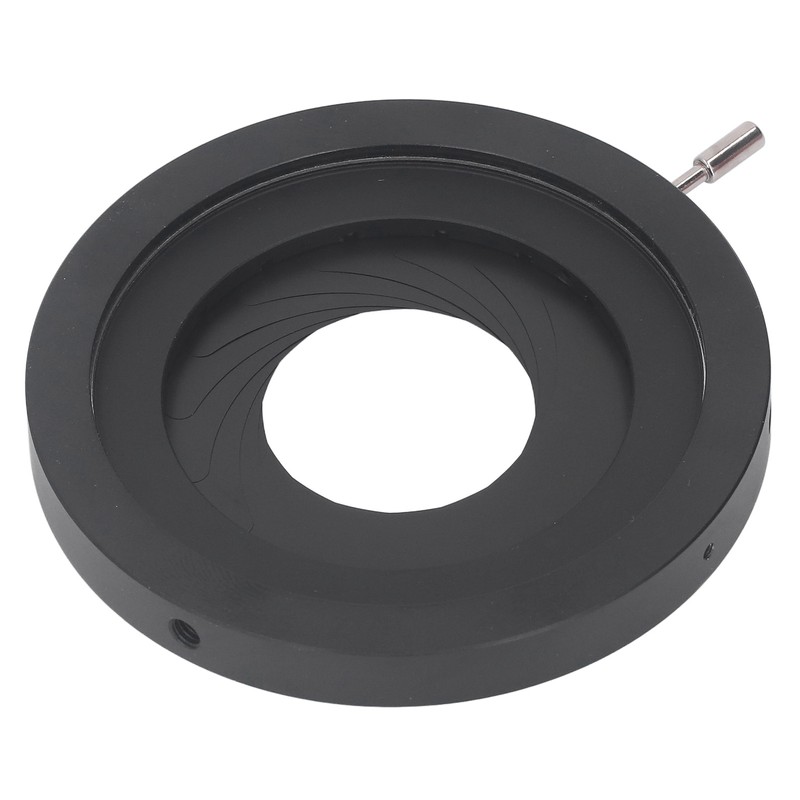 Adjustable Aperture 2‑50mm Iris Diaphragm Aluminum Alloy Manual Aperture Adjustable