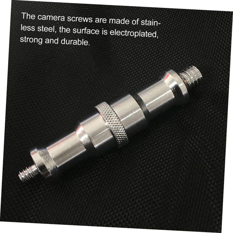 LABRIMP 4pcs Stainless Steel to Adapter Spigot for Light Stand