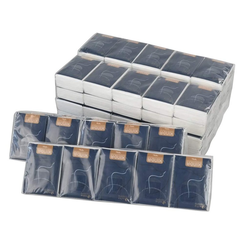 Idotry 150 Pack Soft Pocket Tissues Travel Size Packs, 4-Ply