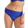 Pour Moi Free Spirit Fold-Over Bikini Bottom 10/S, Ultramarine