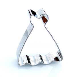 Princess Dress Cookie Cutter - Stainless Steel