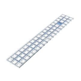 TrueCut, Ruler, Innovative Ruler Track and Cutter Guide System, Measures 3 x 18 Inches with 1/8-inch Increments