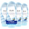 Olay Blue Lotus Body Wash Pack of 4 Moisturizing for