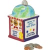 Rite Lite TBWS-1 Tzedakah Box, Foundations of The World, Ceramic