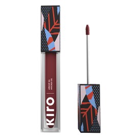KIRO Non-Stop Airy Matte Liquid Lipstick - Ladybird Red | Transferproof I Waterproof lipstick Long Lasting I Apricot & Avocado Oil | 100% Vegan | 5ml | No Parabens, No Toxins