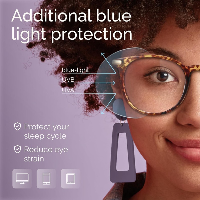 Gaoye Blue Light Blocking Glasses, Retro Round Eyewear Frame Anti