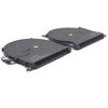 OLVINS CPU Cooling Fan Left and Right Set Replacement for