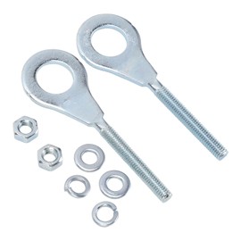 Mini Bike Chain Adjuster, 2pcs 15mm Chain Tensioner Adjuster Chain Axle Tensioner Adjuster for Mini Bike 50cc to 125cc CRF50 ATV Pit Dirt Bike