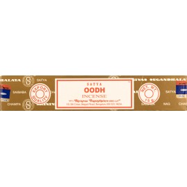 ETHNICITI Satya Nag Champa Genuine Oodh 15g Incense Sticks 1 Pack (Oodh)
