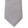Retreez Woven Pre-tied Boy's Tie with Stripe Textured - Grey