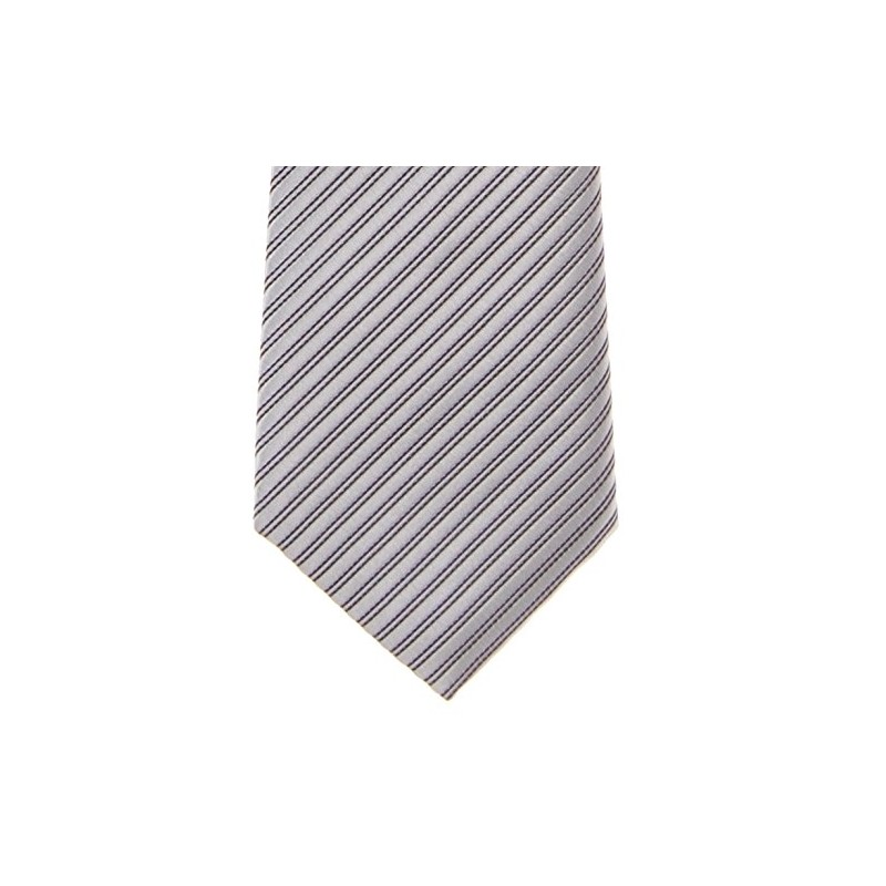 Retreez Woven Pre-tied Boy's Tie with Stripe Textured - Grey