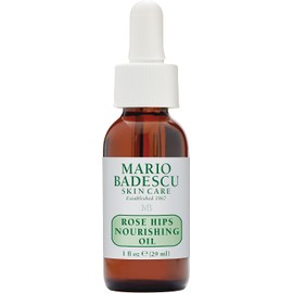 Mario Badescu Aceite nutritivo de rosa mosqueta para piel mixta, seca y sensible, aceite facial que hidrata y suaviza formulado con extracto de rosa mosqueta y aceite de ricino, 29 ml (paquete de 1)