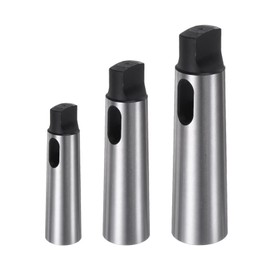 sourcing map 3PCS Morse Taper Adapter MT2—1、MT3—2、MT4—3 Accuracy 0.02mm High-Carbon Steel Drill Sleeve Reducing Morse Taper Center Sleeve Reducing Drill Chuck Sleeve for Lathe Milling Part