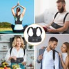 Aollop Posture Corrector Men Back Brace Back Support with Breathable