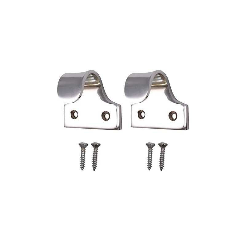 Sash Window Lift Handle 50mm Polished Chrome Pack of 2