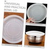 HAKIDZEL 3pcs Kitchen Mixing Bowl Lids Bowl Lid Set for