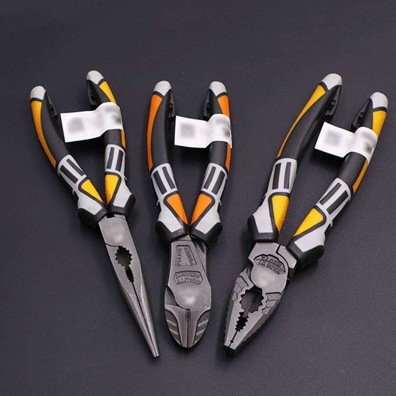 8'' Wire Plier Professional Electrician Plier Chrome-Vanadium Steel Wire Cutter