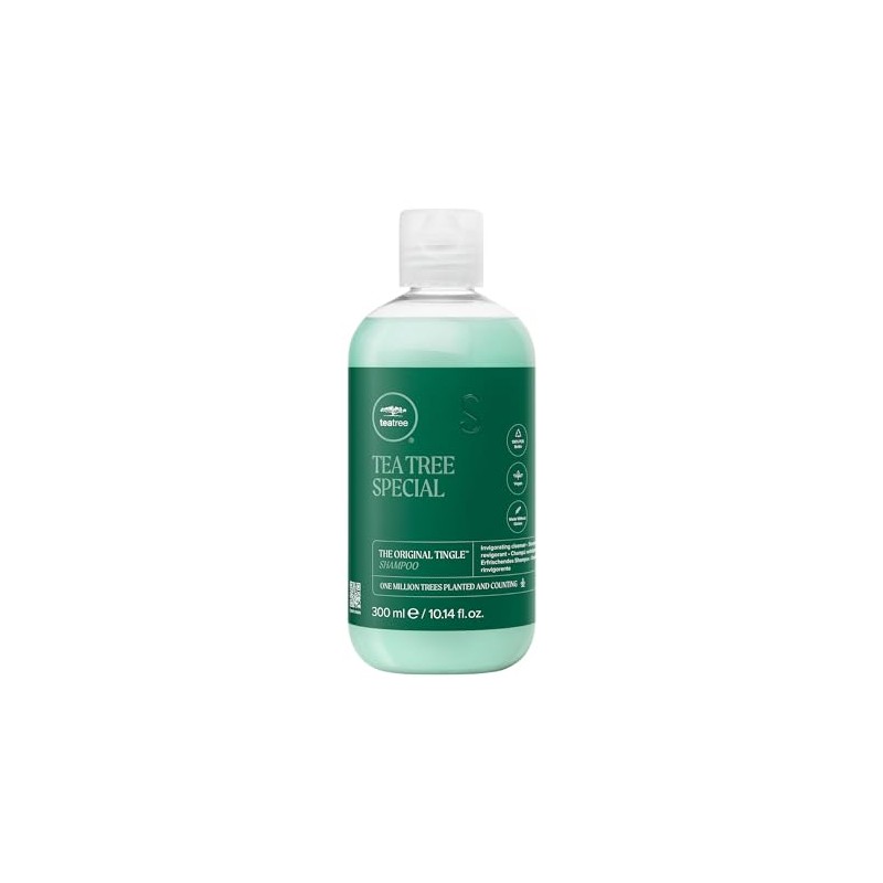 Tea Tree Special Champú, Limpieza Profunda, Refresca el Cuero Cabelludo,