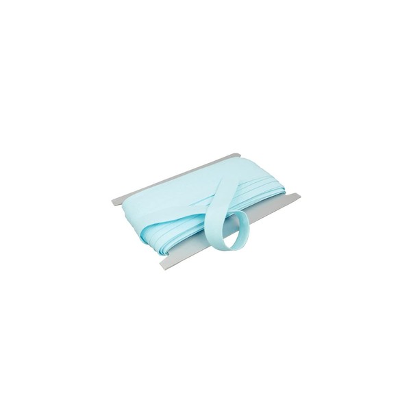 10 Metres Cotton Bias Tape / Edging Tape Seam Tape 100% Cotton Bias Binding Tape 18 mm Folded (Mint Turquoise (614))