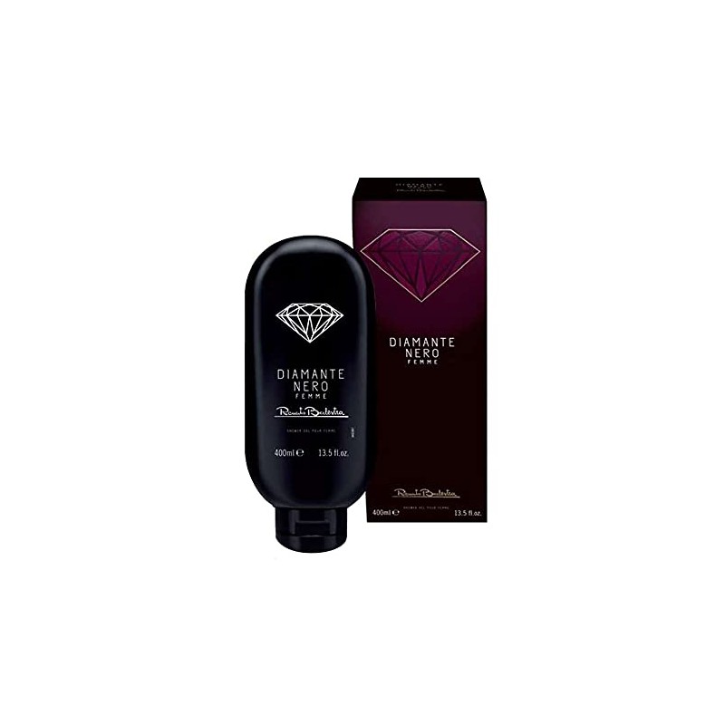 RENATO BALESTRA Femme Shower Gel for Women, Black, 400 ml