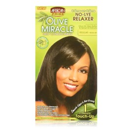 Kit De Retoque African Pride Olive Miracle Con Aloe